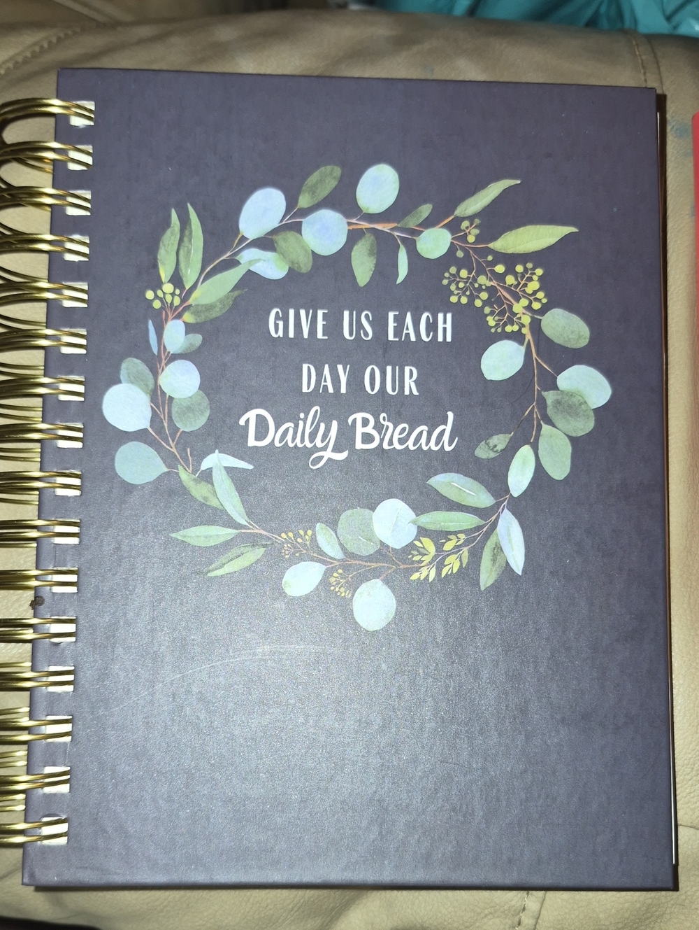 Mr. Pen Daily Bread Spiral Journal - Navy Blue Cover New